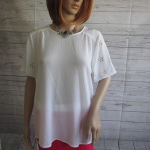 NWT - MICHAEL KORS blouse - sz S - MSRP $120.00